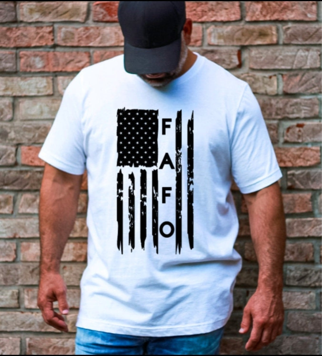 American Flag- FAFO T-shirt!