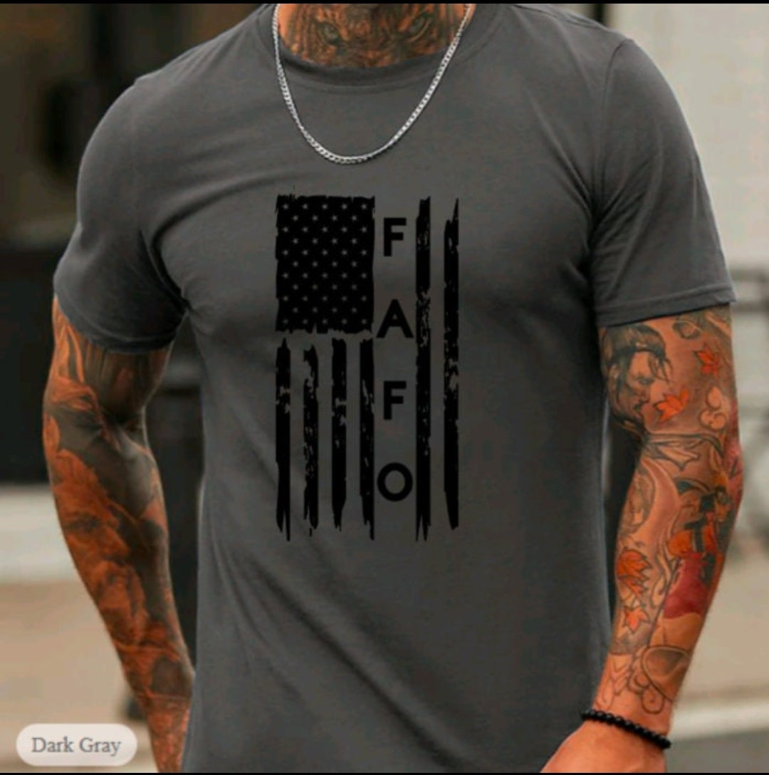 American Flag- FAFO T-shirt!